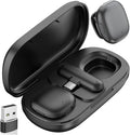 NPTCL Wireless USB Microphone for PC Laptop Computer iPhone 17/16 Android | Ai Noise Reduction, Type C Clip on Mic, 328Ft Transmission, 35H Charging Case for Audio Recording Podcast Youtube Streaming by NPTCL