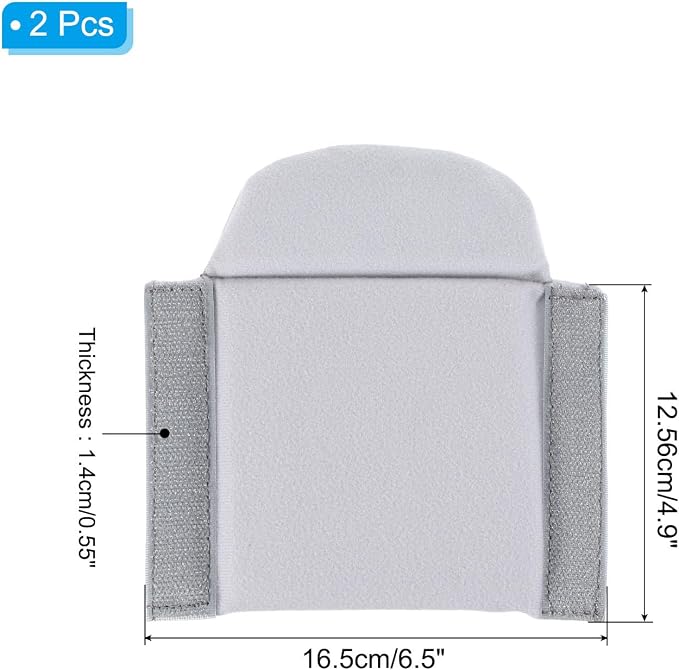 PATIKIL Camera Bag Divider, 2Pcs 6.5"x6.3"x0.55" Shockproof Camera Bag Inserts Separator Pad Protective Lens for Nikon Camera DSLR Protect Bag Organizer Universal Divider Cushion, Gray - Image 2