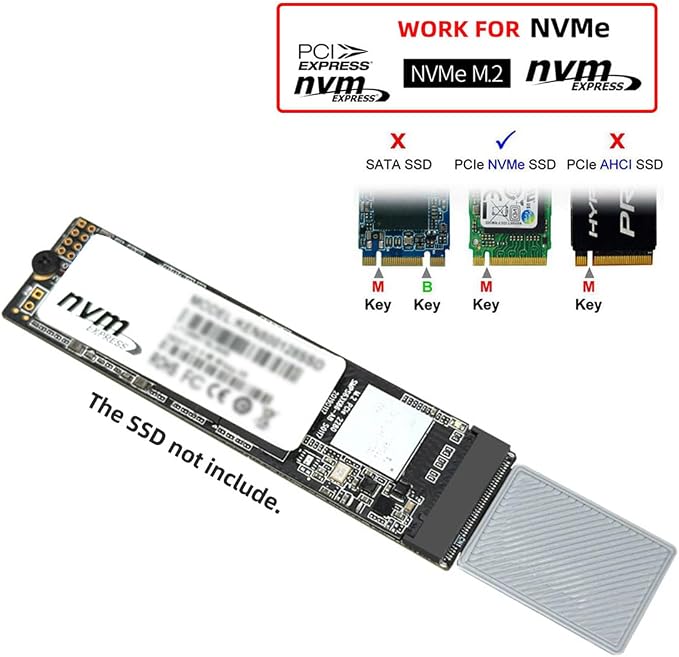 CFexpress Type-A to NVME 2230 2240 2260 2280 Memory Card Kit Case CFE CFA M-Key Adapter for Camera 8K RAW PCIe Expansion - Image 7