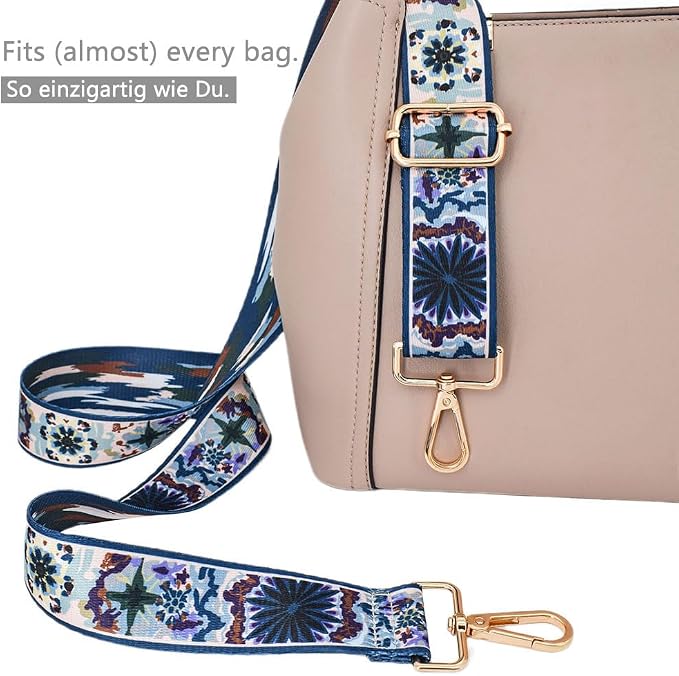 Replacement Purse Strap Shoulder Strap Adjustable Crossbody Strap for Women Crossbody Wide Shoulder Bag - Image 2