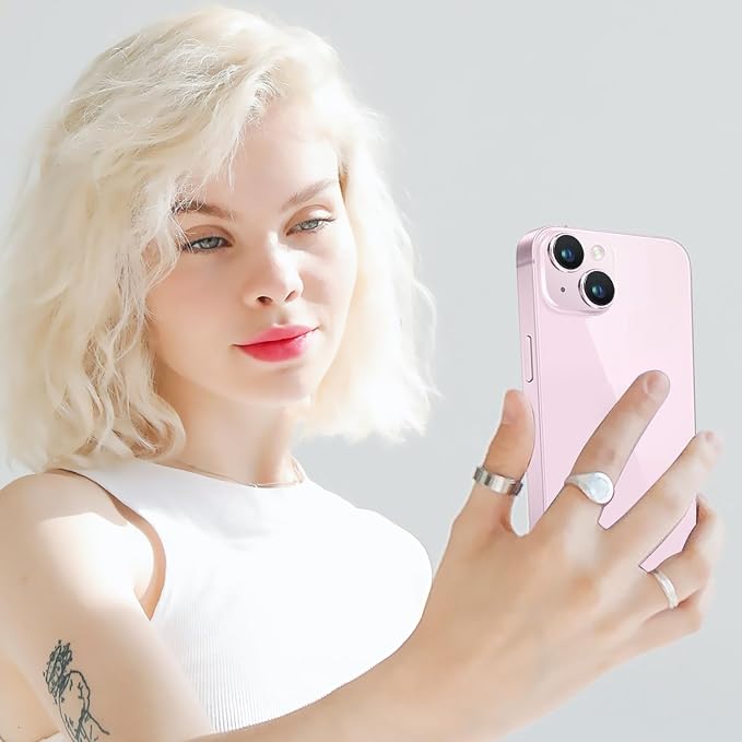 Compatible with iPhone 15 and 15 Plus Camera Lens Protector, Anti-Scratch Tempered Glass Len Screen Protector Shockproof Full Protective Camera Cover Case Friendly Lens Cover-Pink - Image 7