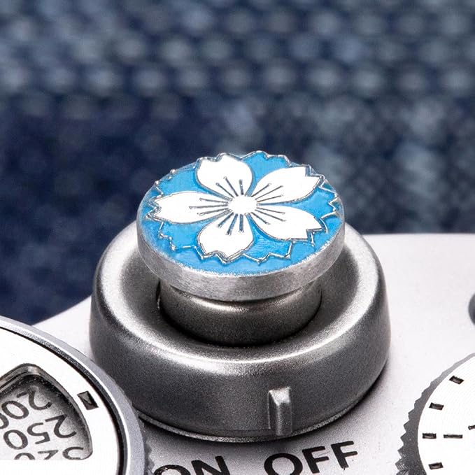 Camera Metal Shutter Buttons for FUJIFILM X100VI X100V XPro3 XPro2 XPro1 X-T4 X-T3 X-T50 X-T30 for NikonZF Z5 Z6 for Canon (Blue-Shutter Decorative Button) - Image 6