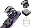 Magnetic CPL Filter for iPhone 12-17, 52mm, Anti-Glare Lens | 52mm Glass Optics, Quick Mount, 360° Rotatable Ring, Reduces Reflections Enhances Colors, Ideal for Outdoor Photography by HuitengXR