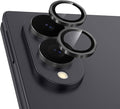 Meshine for Samsung Galaxy Z Fold 8 Camera Lens Protector,Scratch Proof,Strong Adsorption,9H Hardness with Metal Ring Camera Cover,Ultra Thin Case Friendly,Accessories Lens Protector,Black by Meshine
