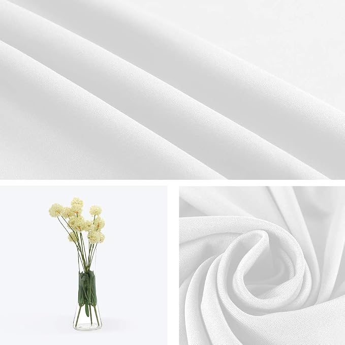 10X12ft White Backdrop for Photography, Polyester Background for Photography for Product Protrait Photoshoot or Parties Decoration - Image 6