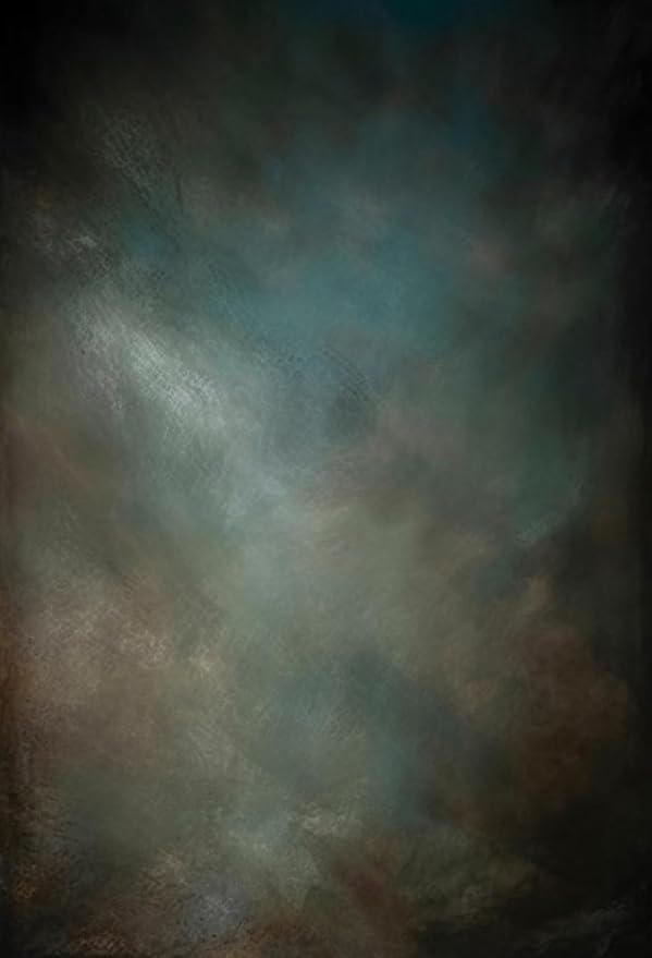 5x7ft Aqua Backdrops Portrait Backdrops for Photography Mottled Photo Background - Image 4
