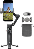 DJI Osmo Mobile 8 Gimbal Stabilizer for Phone, 3-Axis Stabilization | AI Native Tracking with Audio & Lighting, 360° Pan Rotation, Built-in Extension Rod & Tripod, 10h Battery, Extension Rod by Unknown