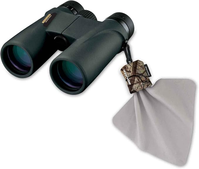 SPUDZ Classic Microfiber Lens Cleaner – Clip-On Pouch, Washable – for Binoculars, Scopes, Glasses, Screens | Classic | Camo, 10 x 10 Inch - Image 3