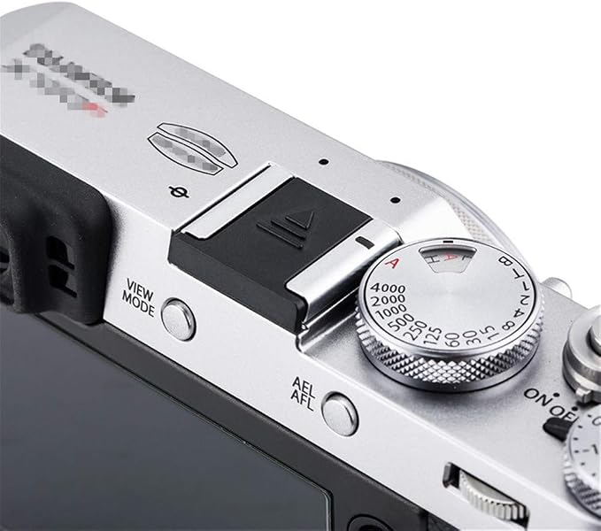 Camera Hot Shoe Cover for Fujifilm X Half X100VI XS20 XH2 X-T30 III-Black | Camera Hotshoe Protector Cap,for Fujifilm XT20 XT10 XE4 XE3 XE2S XT4 XT200 XT100 X100V X100F GFX100RF GFX 100S 100 50R 50S II by JJC