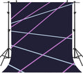 Laser Line Photography Backdrop Neon Laser Tag Birthday Party Night Game On Indoor Photobooth Background Glow Photo Studio Backdrops Fabric 5x7ft by Sensfun