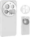 NEEWER 15 Ultra Lens Backplate, Aluminum Alloy 17mm Thread Phone Lens Adapter Holder for Main & Telephoto Cameras, Compatible with Xiaomi 15 Ultra Original Phone Case, PA111 (Silver) by Neewer