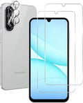 BIGFACE Galaxy A17 Tempered Glass Screen Protector + Camera Lens Protector [2 + 2 Pack][Case Friendly][Anti-Scratch][Ultrasonic Fingerprint Unlock] HD Protective Film for Samsung Galaxy A17 by Wehaveaprofessionalteam