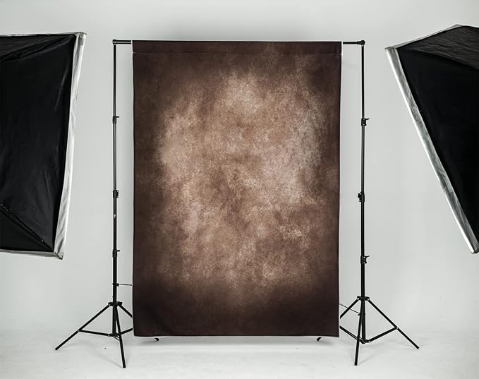 Kate 5x7ft Brown Portrait Backdrops Vintage Brown Backgrounds for Professional Photography Studio - Image 3