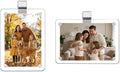 2 Pack Magnetic Car Visor Photo Holder – Personalized Acrylic Clip for Family, Pets, Travel Pictures – Easy Snap-On Car Accessory for Sun Visor (2 Pack, 2.4''x3.5'') by Unknown