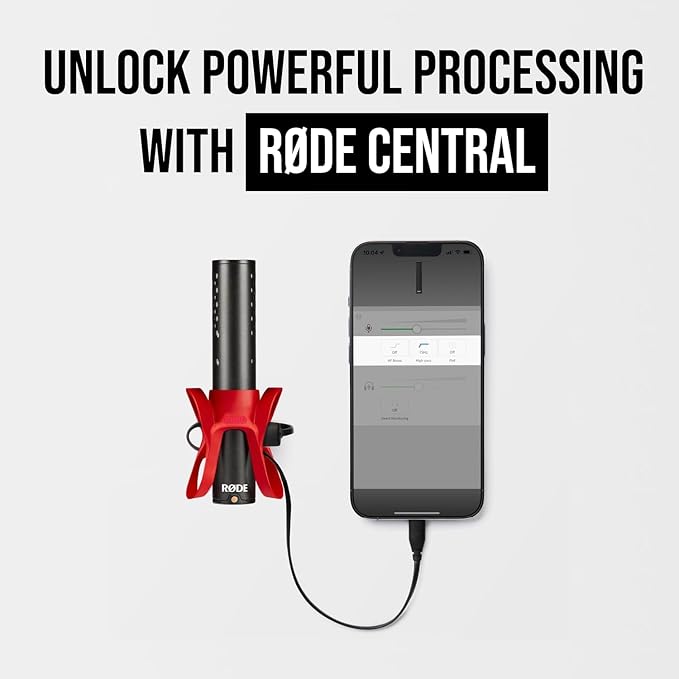 Rode VideoMic GO II Compact Shotgun Microphone Bundle with Helix Mount and SC15 USB-C to Lightning Cable — 24-Bit Camera-Mount Mic for Filmmaking, Vlogging, Mobile Journalism, Content Creation - Image 8