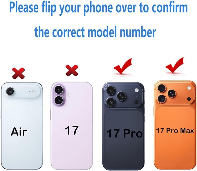 LEAFE for iPhone 17 Pro/iPhone 17 Pro Max Camera Lens Replacement | 2 Set OEM Original Back Rear Camera Lens Glass Replacement Kit for iPhone 17 Pro/17 Pro Max with Pre-Installed Adhesive - Image 4