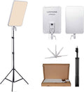 Godox LP800BI 85W LED Video Light Panel with Stand, 28" Large Soft Light | 2800K-6500K Bi-Color, 2.6" Ultra-Thin Studio Lighting, APP Control, CRI 96+, TLCI 98+, for YouTube, Recording, Live Streaming by GODOX