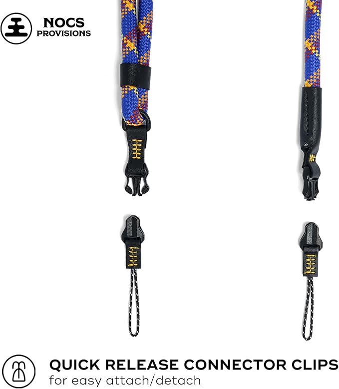 Nocs Provisions NocLoc Approach Neck Strap for Binocular, Camera Carry | Carry Accessory for Travel, Active Hiking, Boating - Image 3