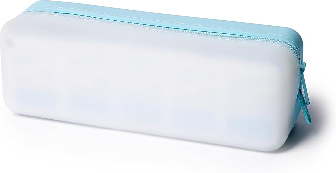 Daily Contact Lens Travel Case, R&L Labels, 30-Lens Holder (Blue) - Image 2