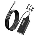 5.5mm Endoscope,1080P HD Borescope Inspection Camera with Light | Snake Camera for iPhone & Android, 5FT Flexible Cable, IP67 Waterproof, for Automotive HVAC Mechanic, Tools for Men by NIDAGE