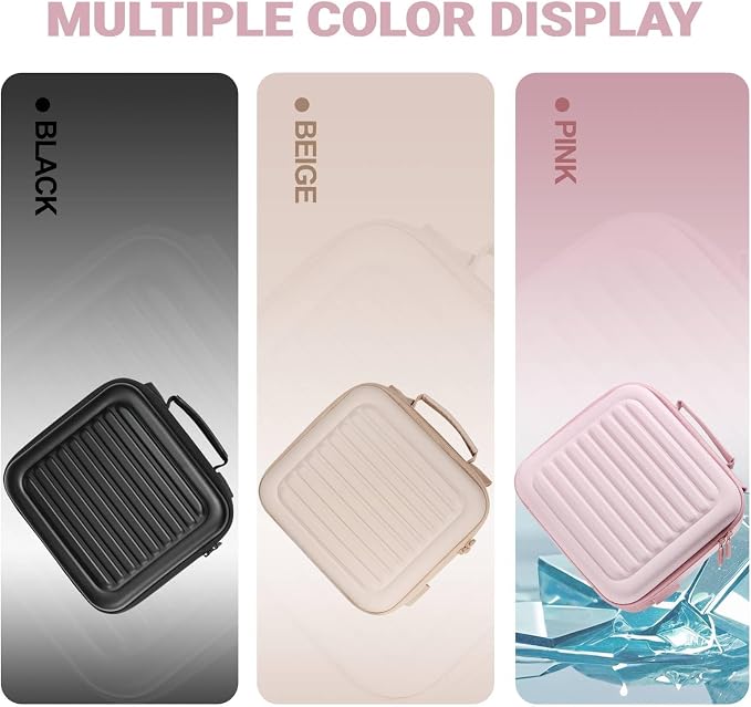 Camera Case Compatible with Canon EOS Rebel T7/R50/R6 Mark II/R100/R50 V/T6/R8/R10/R5 Mark II/RP/R7/5D Mark IV/SL3/R5/T100 DSLR SLR Camera, Lens and Tripod with Moveable Dividers and Shoulder Strap - Image 7