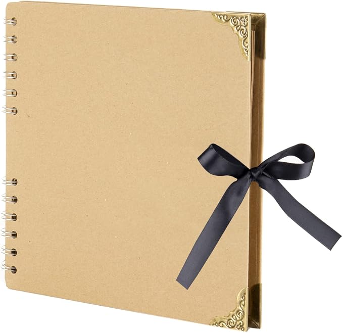 LOYALBOOK 8 x 8 inch DIY Scrapbook Album 60Pages For Wedding Family Photo | Nice Thick Sturdy&Well-Made Good Value Craft Parties Birthday Dinners Graduation Ceremonies Diplomas Storage - Image 8