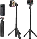 15.75" Selfie Stick Tripod Stand for Insta360 Ace Pro 2 Insta 360 X5 Accessories, Magnetic Quick Release Mini Extension Rod Shorty Handle Grip Monopod Extended Pole for Ace Pro Accessory by Unknown