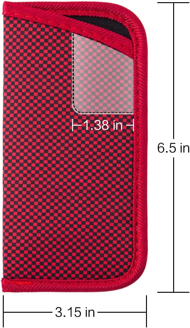TRIUMPH VISION 3 Pack Reading Glasses Pouch Soft Case Eyeglass Sleeve Slim | Alternative to Bulky Case in bag, Lightweight Lined Padded Protect Optical lens Slip in, Cute Pattern Portable for Daily Use - Image 6