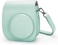 Phetium Mini 13 Camera Case for Fujifilm Instax Mini 13 12 Camera-Green | Mini Camera Protective Case,PU Leather Bag,Photo Storage Pocket,Adjustable Shoulder Strap,Magnetic Flip by Phetium