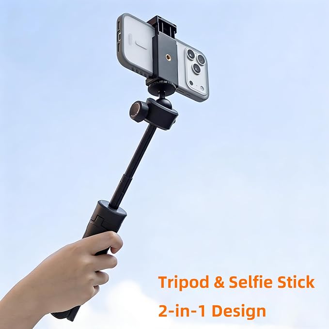 One-Click Mini Desktop Tripod for Camera, Phone & Action Cam | Adjustable Foldable Stand for Streaming, Zoom Meetings, Vlog Recording & Content Creation - Image 6
