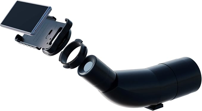 Phone Skope Complete Digiscoping Kit: Ideal Scope Camera for Hunting/Birding/Stargazing - Phone Scope Adapter Kit Includes Phone Scope Mount Case, Eyepiece Adapter, Lens Cloth - Fits Most Smartphones - Image 4