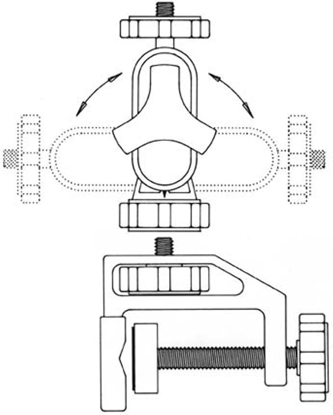 UltraClamp Assembly Camera Mount Accessory for Cameras, Scopes, and Binoculars - Image 5