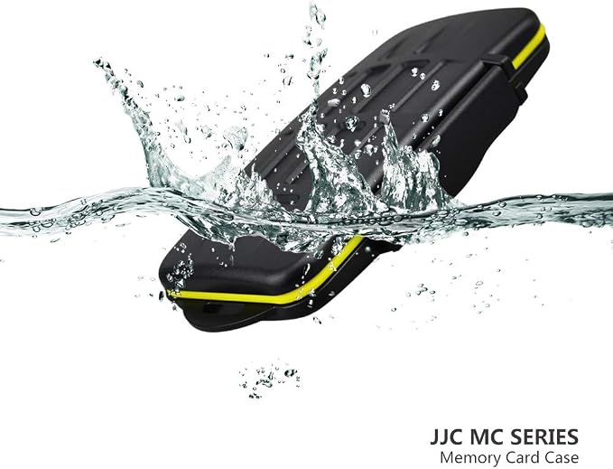 JJC 6 Slots XQD Cfexpress Type-B Card Case Holder Storage Carry Organizer | Water-Resistant, Shockproof Card Protection, Nikon Z8 Z9 Z6III Z6II Z7II Z6 Z7 D850 D500 D4 D5 D6 Fujifilm XH2 XH2S GFX100 II - Image 5