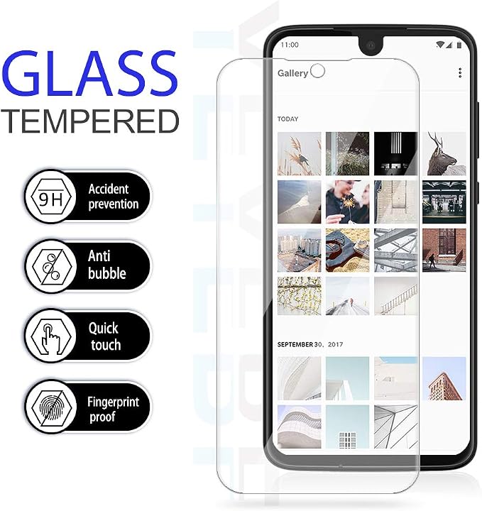 Moto Z4 Screen Protector [2 Pack] Tempered Glass For Motorola Moto Z4 | [3D Touch][Bubble-Free][HD-Clear][Anti-Scratch][Anti-Glare] - Image 2