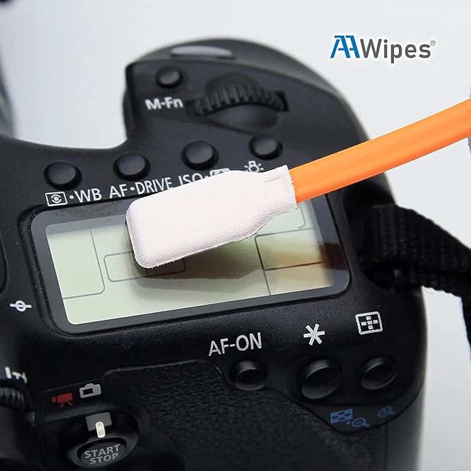 AAwipes Cleaning Swab Kit Mixed Microfiber and Foam Swab Sticks (5 Types, Total 100 Packs) for Printer, Gun, Optics Lens, Camera, Arts and Crafts, Automotive Detailing (FAC501) - Image 7