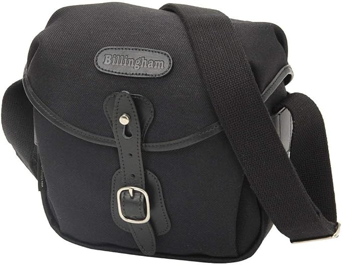 Billingham Hadley Digital Camera Bag (Black FibreNyte/Black Leather) by Billingham