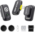 Hollyland Lark A1 Wireless Mini Microphone for iPhone 14/13/12 (2TX + Lightning RX) 48kHz/24-bit, 3-Level Intelligent Noise Cancel, Magnetic Microphone for YouTube, Podcast, Vlogging (Black) by Hollyland