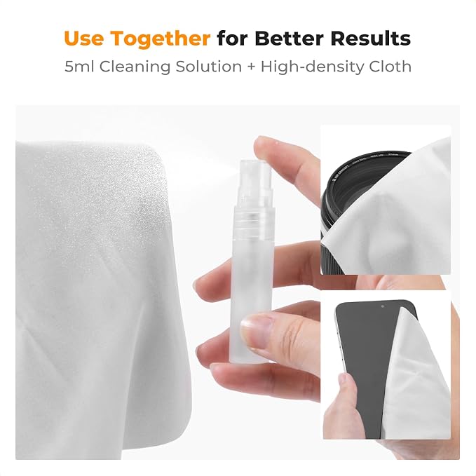 K&F CONCEPT 22 in 1 Electronics Cleaning Kit for Phone, Keyboard, Laptop | Multi-Cleaning Tools, Remove Dirt In Crevices and Holes, Clean Oil and Fingerprints, All-in-One Design, Wide Application - Image 7