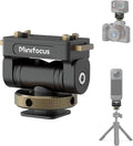 MINIFOCUS Magnetic Cold Shoe Adapter Mount, 360° Rotatable 160° Tilt Action Camera Hot Shoe Mount with 1/4" Screw Hole Compatible with Insta360 Ace Pro/Ace Pro2/X4/X4 Air/X5 by MINIFOCUS