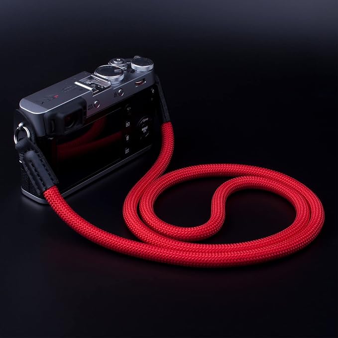 Vintage Camera Neck Strap,Nylon Rope Camera Shoulder Straps for Photographers Film DSLR - Image 5
