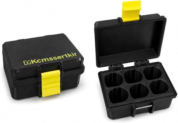 Film Box/135 Film Case -for 3 Rolls of 35mm Films ，to Sort & Enjoy & Safeguard Film, 3D printing technology。 (black-6) by Unknown