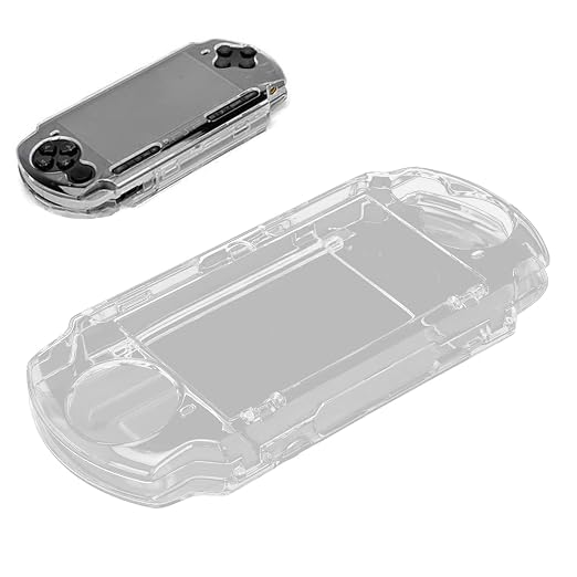 CYSFETENA Clear Hard Case Cover Compatible with PSP 3000 /2000 - Replacement Transparent Slim Anti-Scratch PSP 3000 2000 Full Protective Crystal Clear Housing Case - Image 6