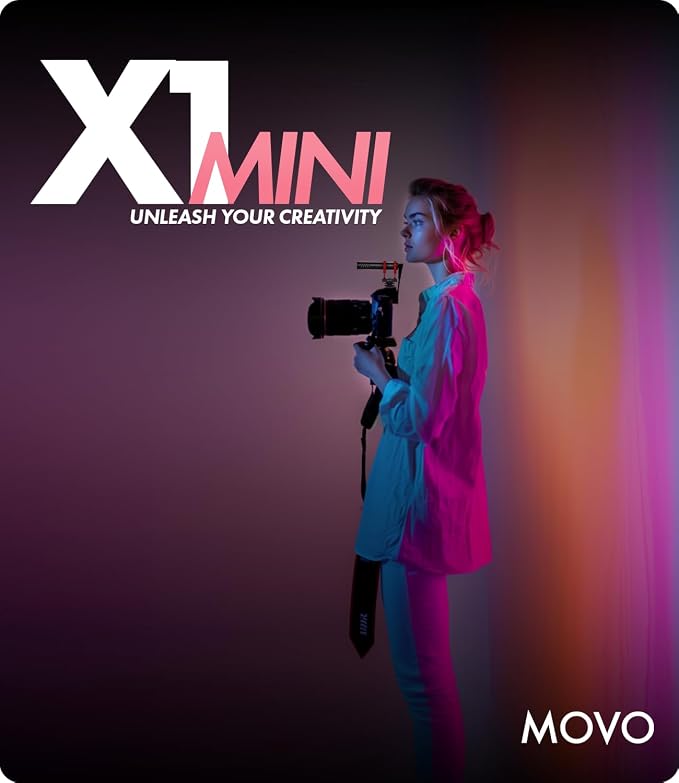 Movo X1-Mini Video Shotgun Mic for Camera - Supercardioid 3.5mm/USB-C Analog/Digital Camera Microphone for DSLR, iPhone and Android Smartphones, Computers - Compatible with Canon EOS, Nikon, Sony - Image 7