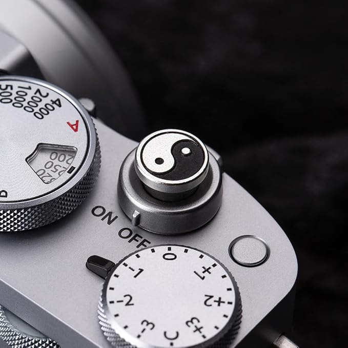 Camera Soft Release Button, Shutter Button for Fujifilm X-T5 X-T4 X-T3 X-T30 X-T30 II X-T20 X-PRO3 X100VI X100V X-E4 X-E3 for Nikon zf (Eight Diagrams Button) - Image 4