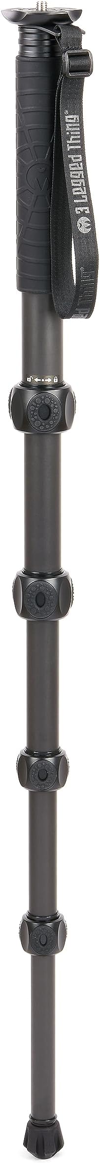 3 Legged Thing Legends Alana Carbon Fibre Monopod - Travel-Friendly Camera Monopod for Professional Photographers & Videographers (ALANADARK) by 3LeggedThing