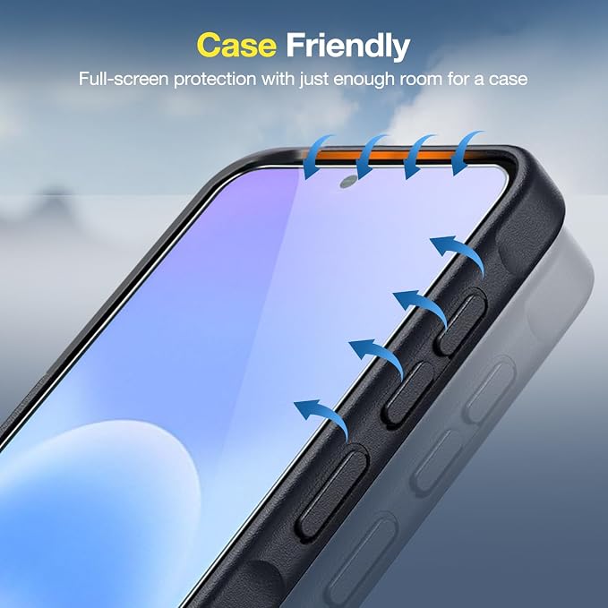 2+2 Pack for Samsung Galaxy A57 5G Screen Protector & Camera Lens Protector, Ultra HD Tempered Glass with Easy Installation Frame, Anti-Fingerprint, Anti-Scratch, Case Friendly, Bubble Free | 2+2 Pack, HD Clear Tempered Glass, Anti-Fingerprint, Anti-Sc... - Image 7