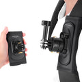 NEEWER Backpack Shoulder Chest Strap Mount Compatible with GoPro DJI Insta360 Action Cameras, 360° Camera Backpack Clip Holder Quick Release & One Toggle Switch for Photography Video Recording, GP63 by Neewer