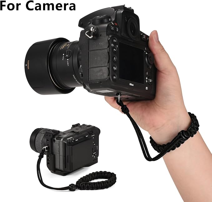 Camera Wrist Strap, Adjustable Anti-Drop Nylon Hand Rope with 1/4-20 Screw for GOPRO Insta360 DJI - Image 3