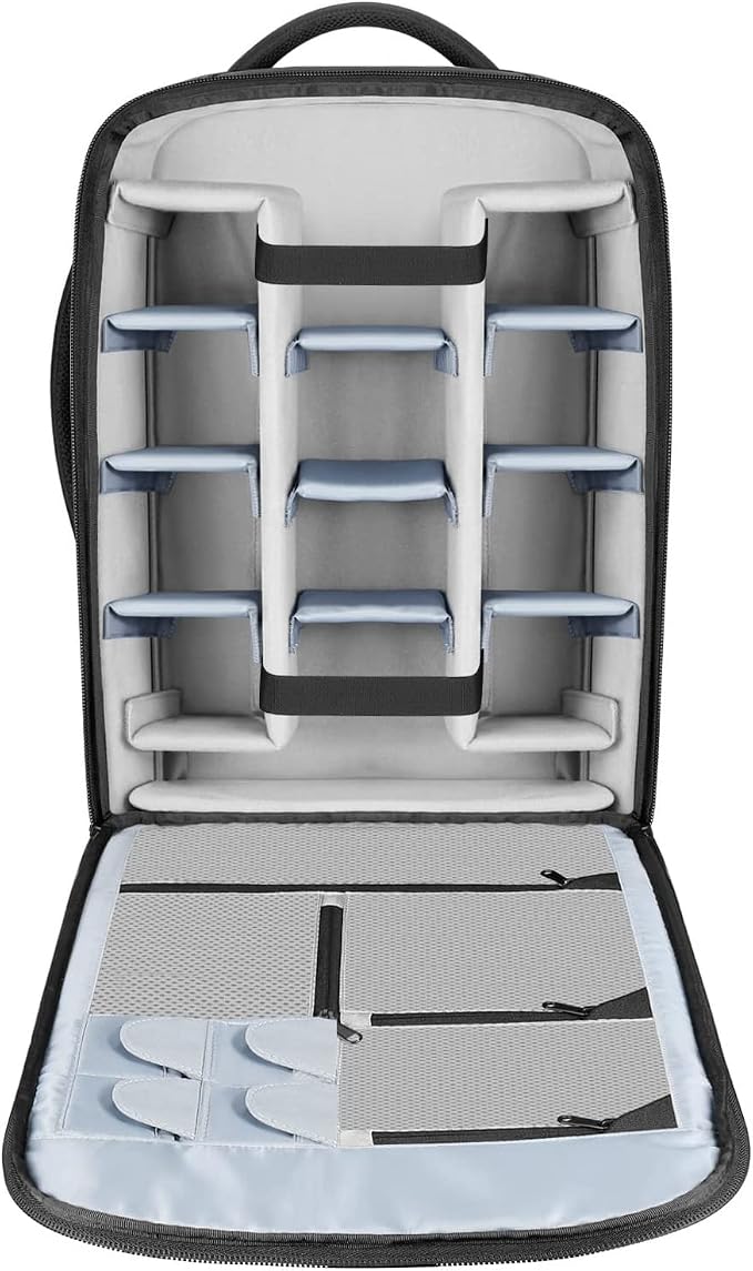 NEEWER Convertible Rolling Camera Backpack for SLR/DSLR and Accessories | NW3300, Black - Image 5