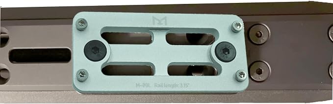 AR MLOK Arca Rail Tripod Ballhead-Bog Quick Release Plate,for RRS Dovetail - Image 3
